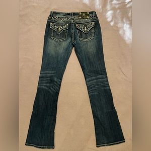 Womens Miss Me Signature Boots Jeans size 28